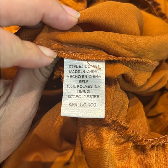 Chic Rust Jumpsuit - Picture 6 of 6